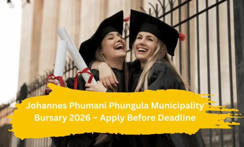 Johannes Phumani Phungula Municipality Bursary 2026
