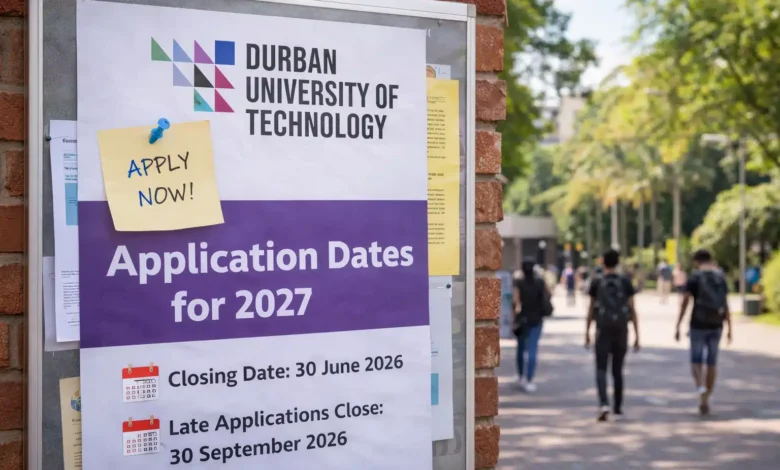 Durban University of Technology (DUT) 2027 Applications