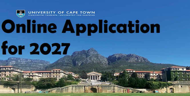 University of Cape Town Applications for 2027