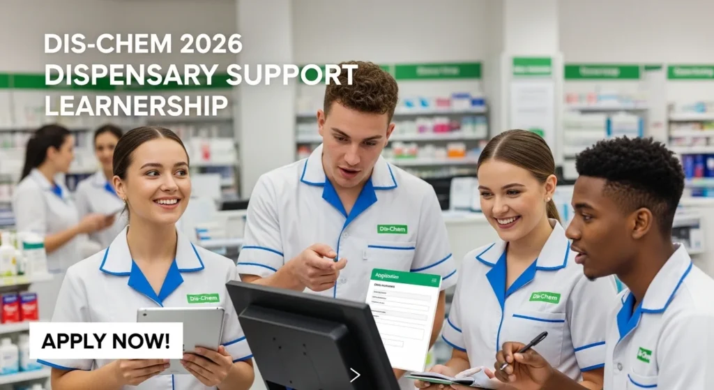 Dis-Chem Dispensary Support Learnerships 2026