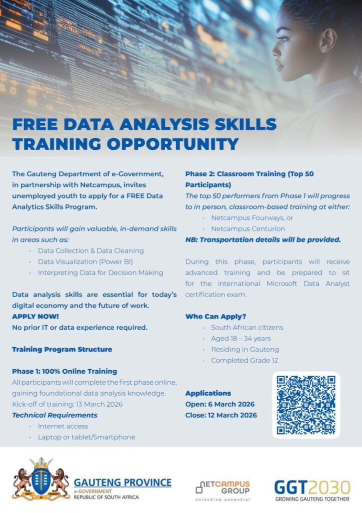 Free Data Analysis Training Gauteng 2026