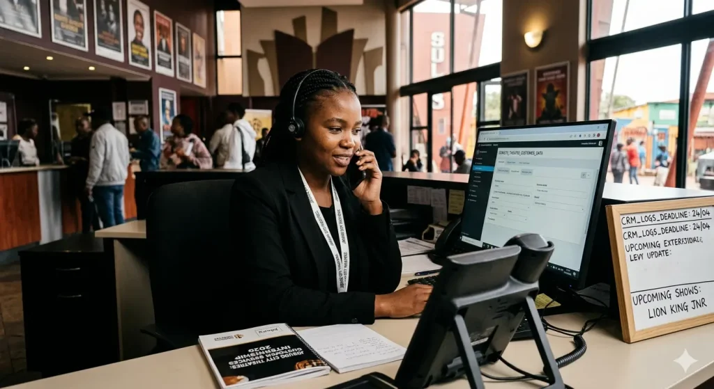 Joburg City Theatres Internship 2026