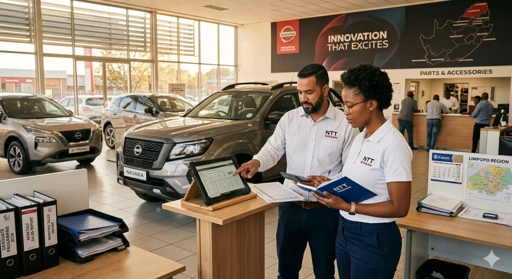 NTT Nissan SA Graduate Training Programme 2026