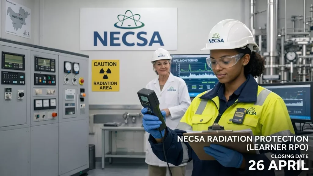 Necsa Radiation Protection Learnership 2026